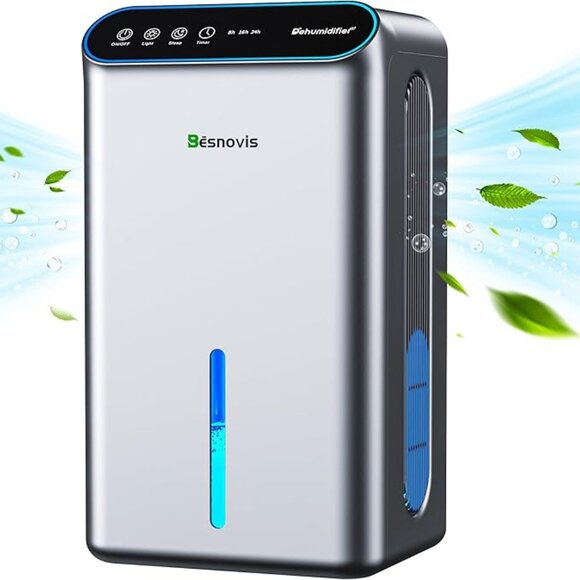 NEW in Box! Compact Dehumidifier w/Normal & Sleep Modes for Rooms under 800 sqft - Picture 1 of 12